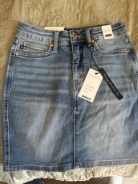 Judy Blue Denim Skirt - NEW